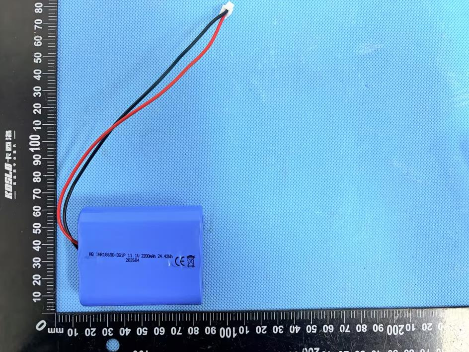HQ INR18650-3S1P rechargeable lithium-ion battery pack